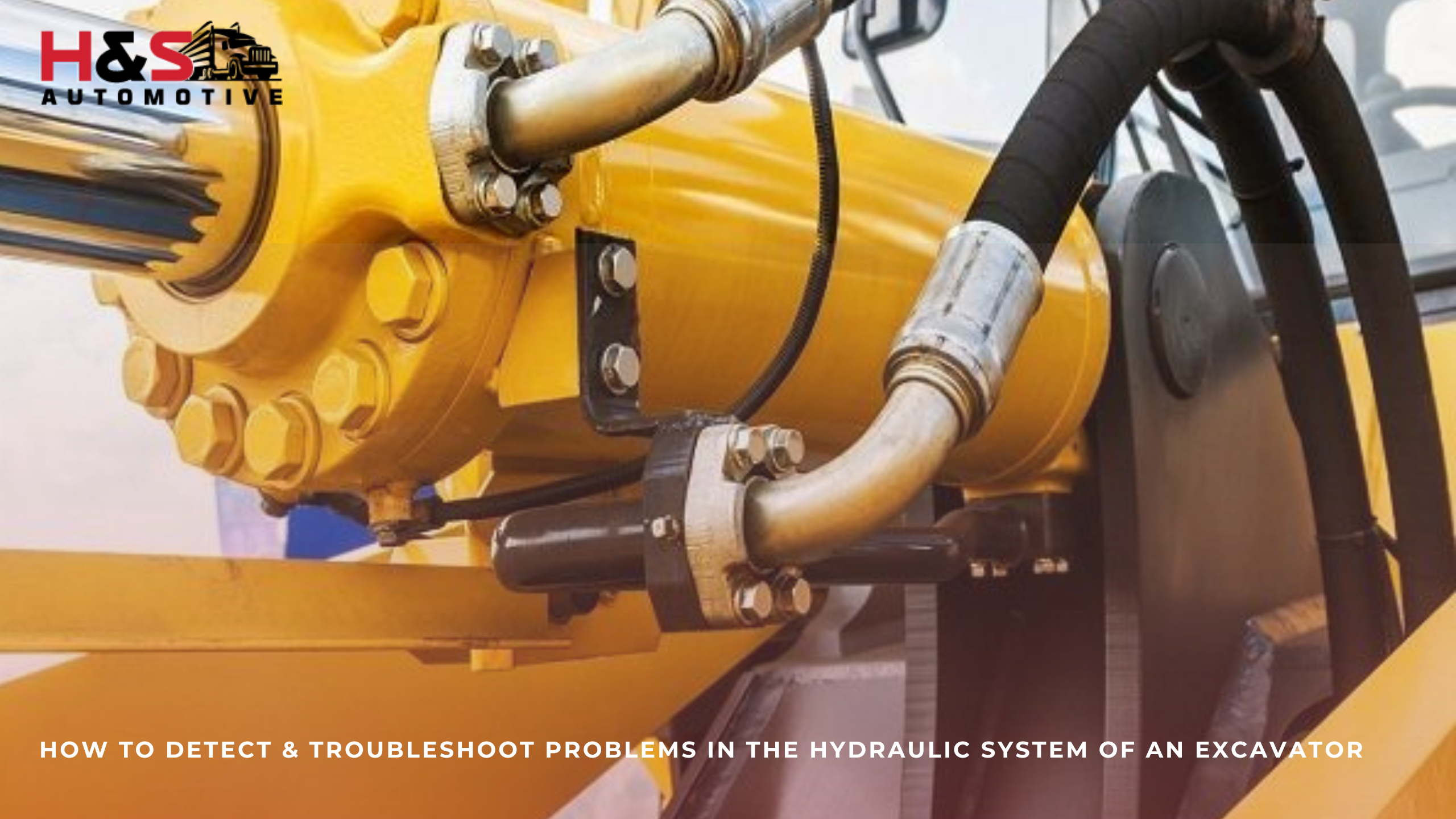 How To Detect & Troubleshoot Problems in The Hydraulic System of an Excavator